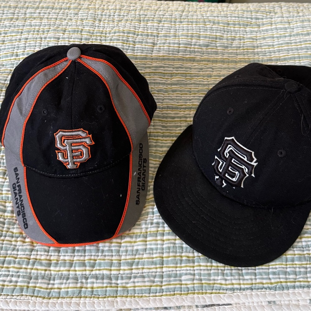 Genuine MLB Giants Caps